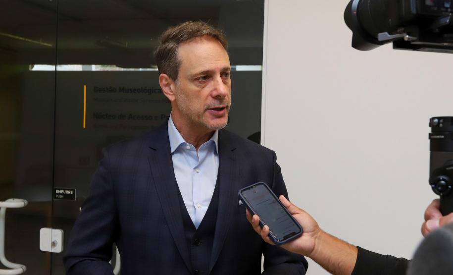 O governador Carlos Massa Ratinho Junior participa nesta quarta-feira (18) do seminário sobre os Indicadores e Políticas Públicas Baseadas em Evidências, no auditorio do Museu Oscar Niemeyer