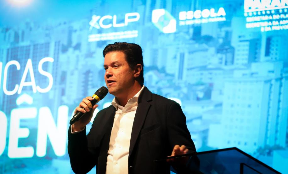 O governador Carlos Massa Ratinho Junior participa nesta quarta-feira (18) do seminário sobre os Indicadores e Políticas Públicas Baseadas em Evidências, no auditorio do Museu Oscar Niemeyer