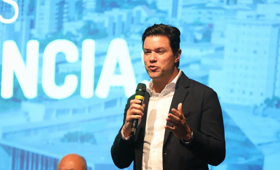 O governador Carlos Massa Ratinho Junior participa nesta quarta-feira (18) do seminário sobre os Indicadores e Políticas Públicas Baseadas em Evidências, no auditorio do Museu Oscar Niemeyer