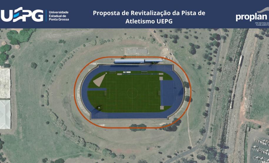 Nova pista de atletismo da UEPG terá dimensões para competições internacionais