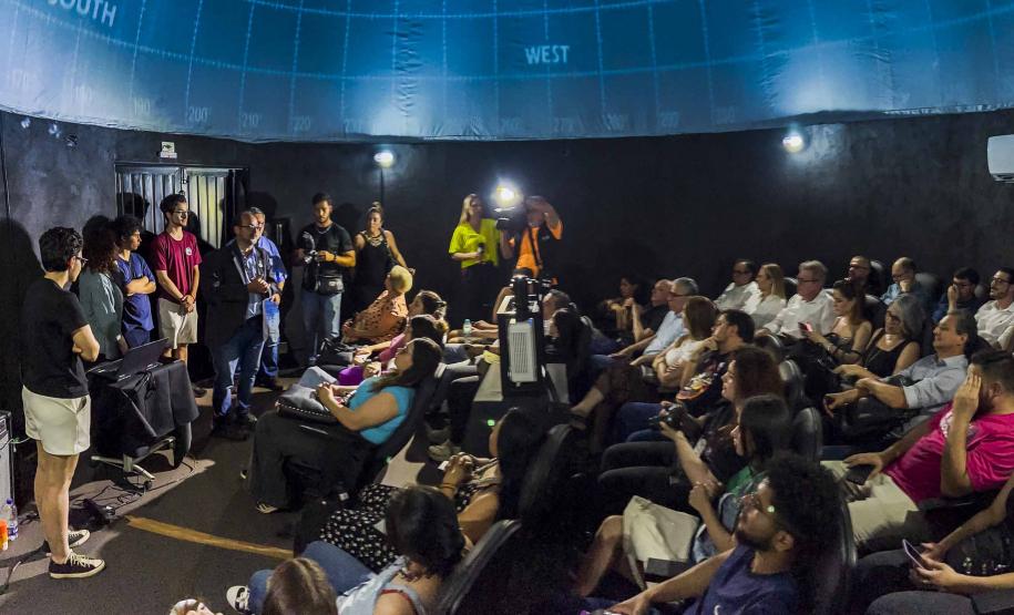 Maringá ganha novo planetário da UEM, inaugurado durante o Paraná Faz Ciência