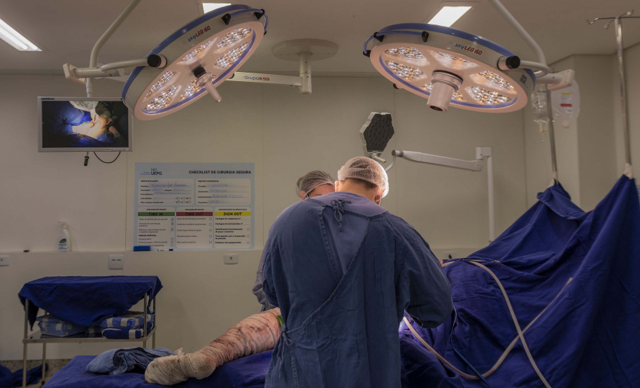 Mutirão do Hospital Universitário da UEPG irá diminuir espera por cirurgias ortopédicas