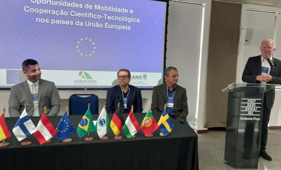 Cooperação científica: Paraná e União Europeia estreitam relações internacionais