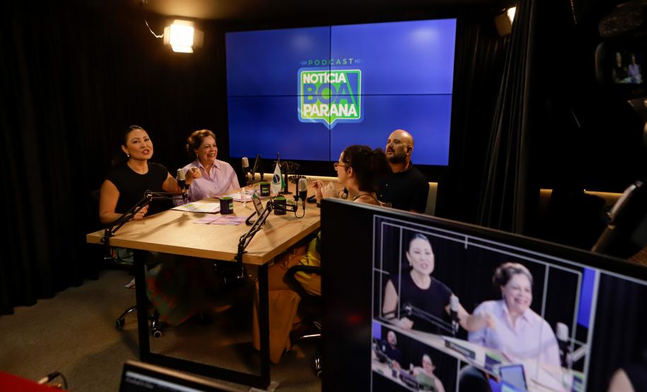 Ações do Paraná Rosa são destaques do podcast Notícia Boa Paraná
