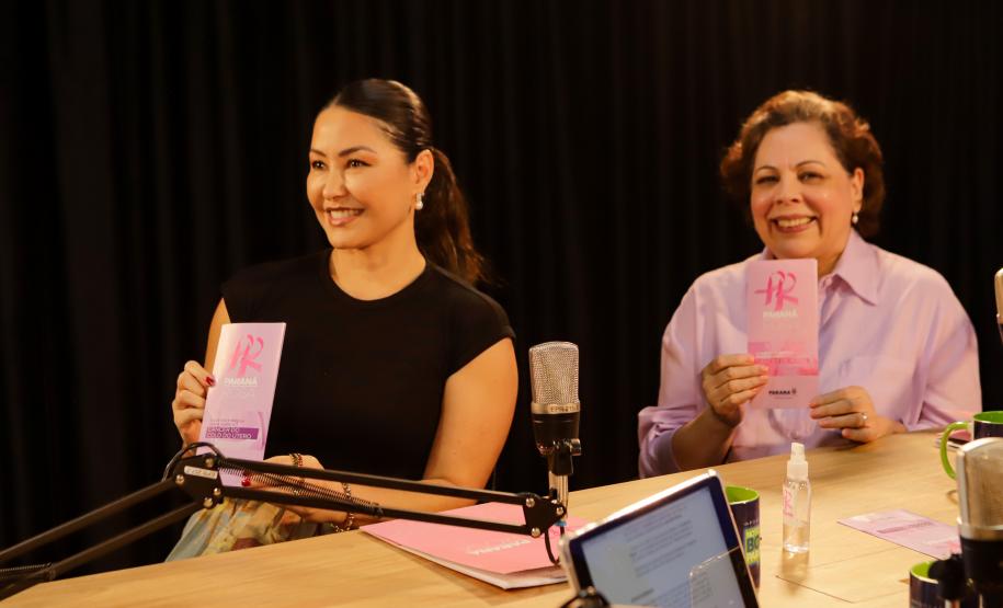 Ações do Paraná Rosa são destaques do podcast Notícia Boa Paraná