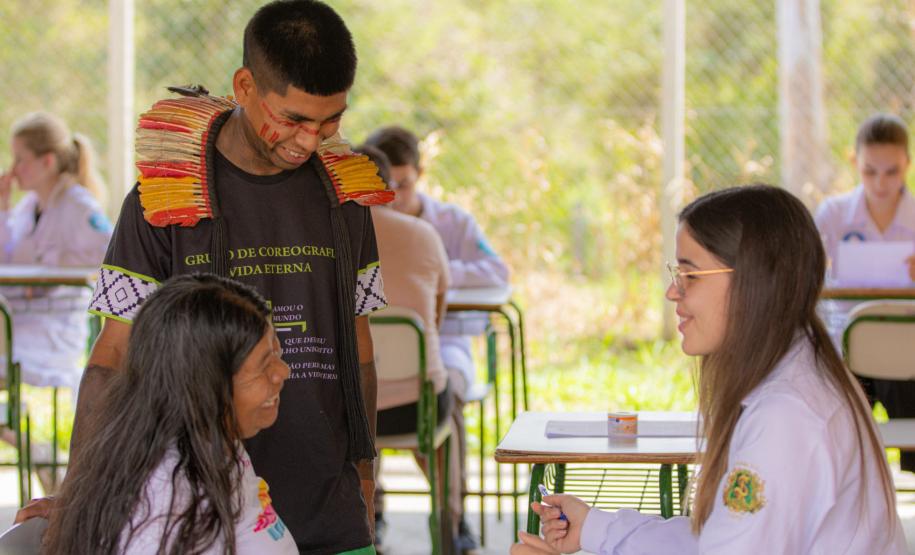 UEPG leva serviços de saúde e atendimentos para aldeia indígena em Ortigueira