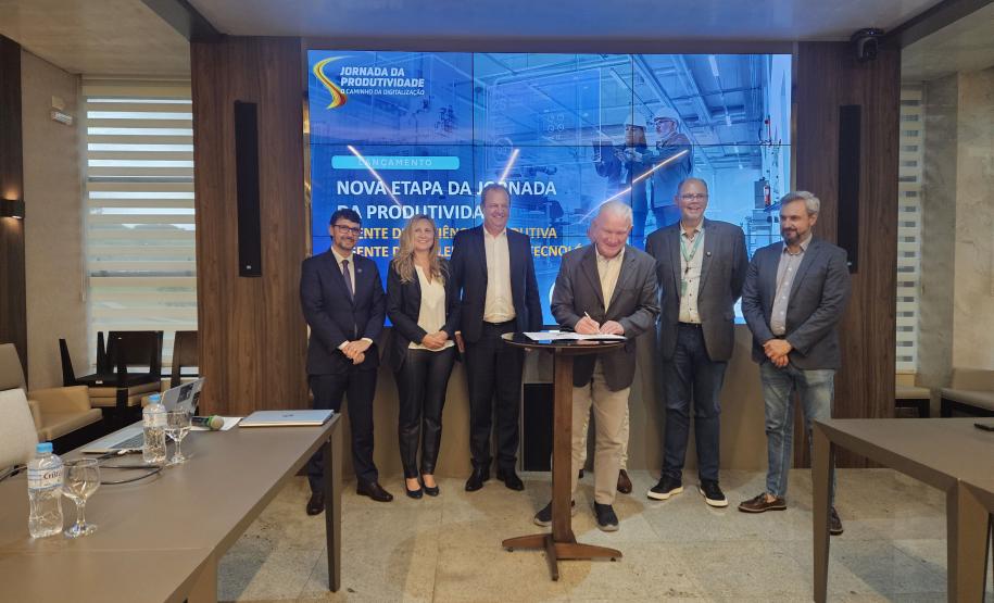 Estado e Senai-PR lançam edital de R$ 10 milhões para programa de produtividade na indústria