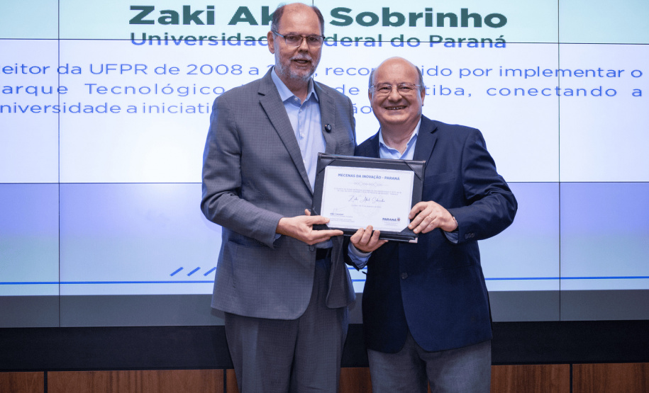 Prêmio Mecenas da Inovação homenageia 16 pessoas de destaque na área no Paraná