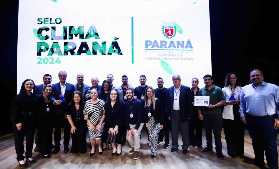 Sustentabilidade: Estado premia 185 entidades e municípios com o Selo Clima Paraná
