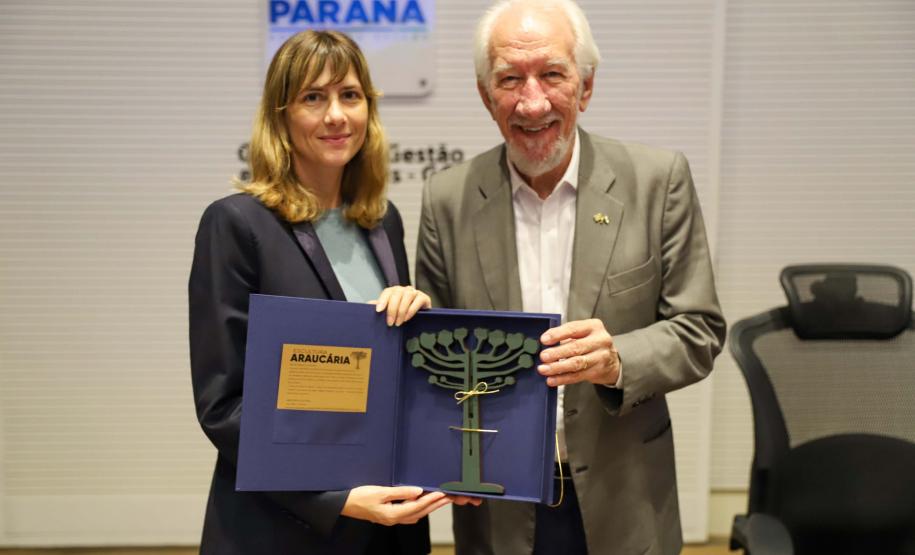 Paraná recebe a visita da cônsul-geral da França em São Paulo