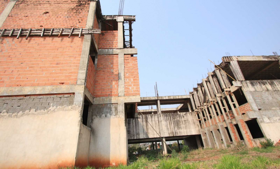 Começam as obras do novo prédio da Biblioteca Central no Campus Universitário da UEL