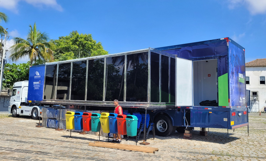 Carreta da Inovação chega em Paranaguá nesta quarta-feira