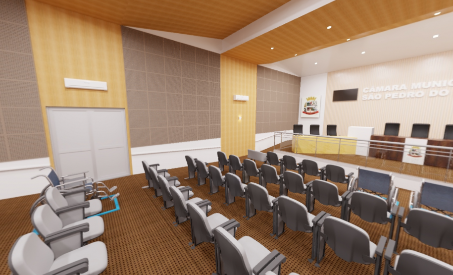 Estado entrega projeto da sede do Legislativo de São Pedro do Iguaçu