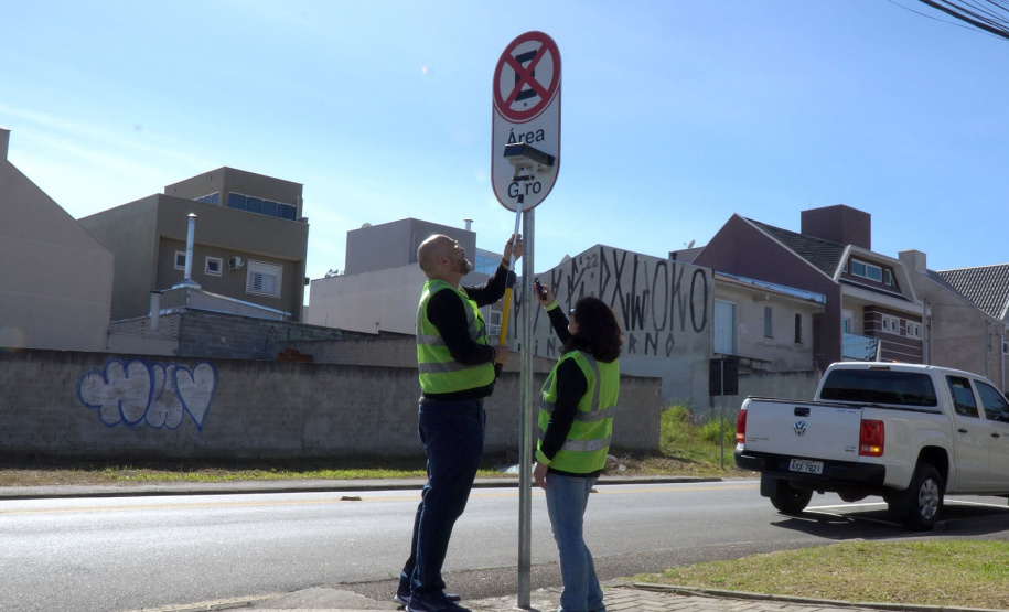 Tecpar e Detran já avaliaram condições da sinalização viária em 64 municípios do Paraná