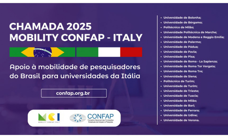 Fundação Araucária vai apoiar projetos de pesquisa do Confap com Espanha e Itália