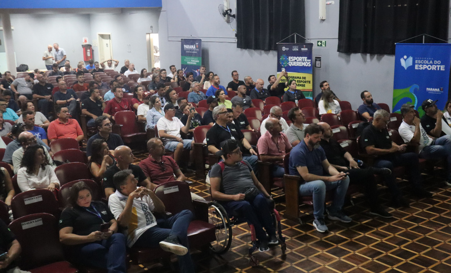 Conferência em Ponta Grossa debate o Plano Decenal do Esporte Paranaense