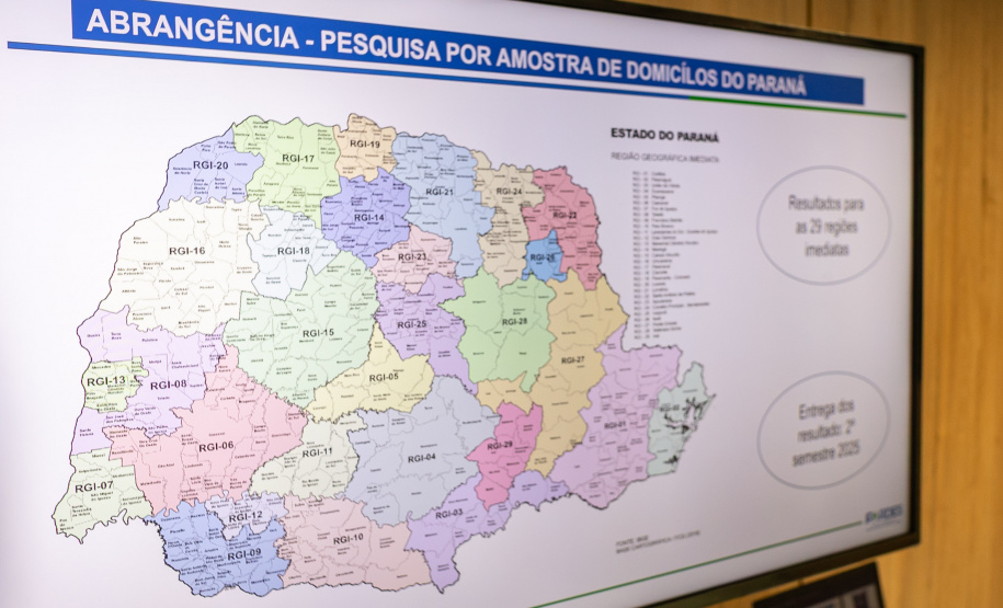 Estado inicia pesquisa inédita sobre perfil socioeconômico dos paranaenses