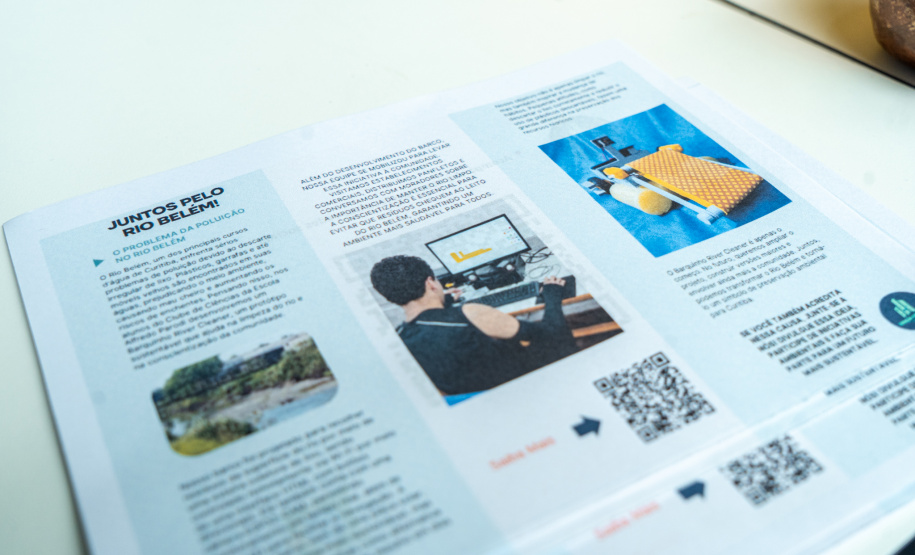 Clubes de ciências: alunos de colégios estaduais apresentam projetos a adultos na Fiep