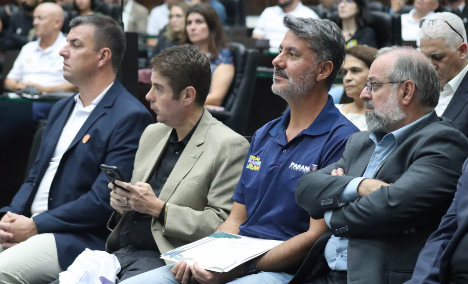 Verão Maior Paraná e equipes são homenageados na Assembleia Legislativa