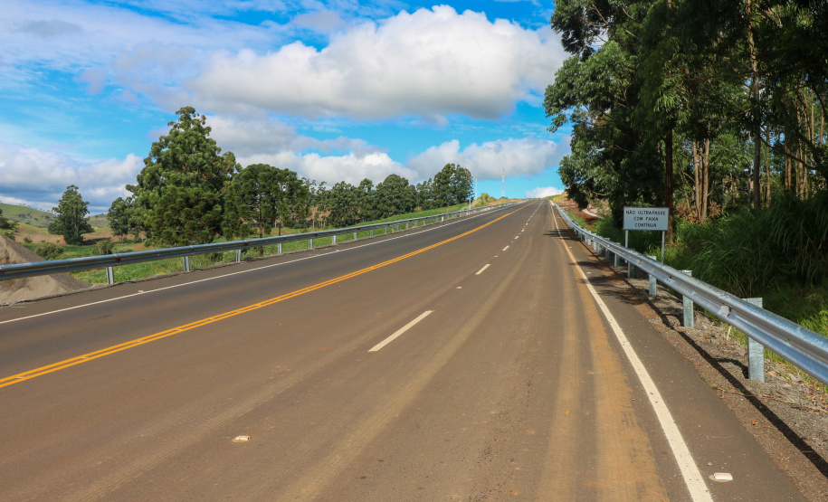 Fim do isolamento: governador entrega pavimentação da PR-239 entre Pitanga e Mato Rico
