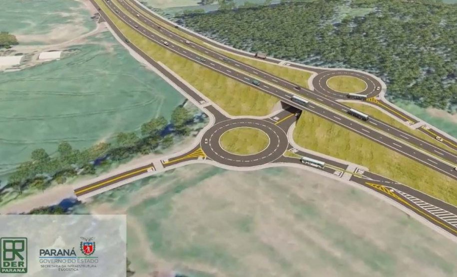 Com início das novas fases, conexão Guarapuava-Pitanga terá duplicação integral em concreto