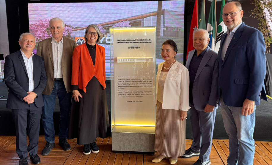 Com obras avançadas, Estado lança pedra fundamental do Centro de Inovação da UEL