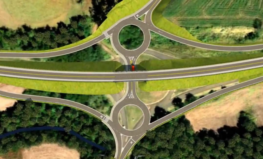 Estado encaminha mais 75 quilômetros de obras rodoviárias na Região Central