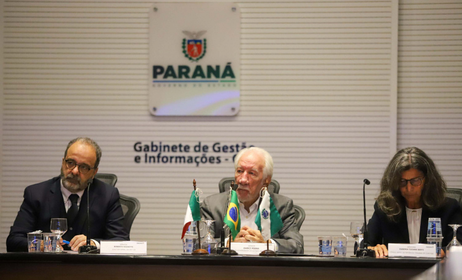 Paraná assina acordos com região italiana da Emilia-Romagna