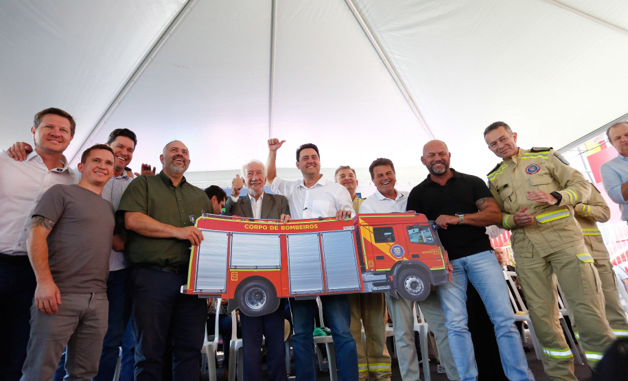Investimento de R$ 12 milhões: Guarapuava ganha nova sede do Corpo de Bombeiros