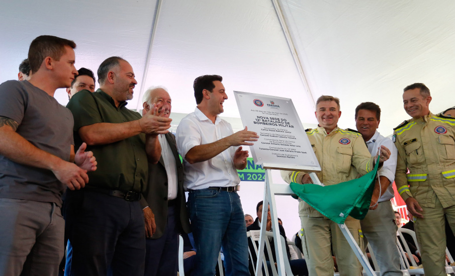 Investimento de R$ 12 milhões: Guarapuava ganha nova sede do Corpo de Bombeiros