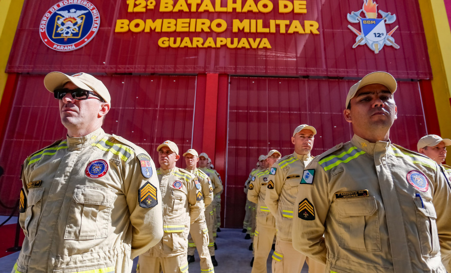 Investimento de R$ 12 milhões: Guarapuava ganha nova sede do Corpo de Bombeiros