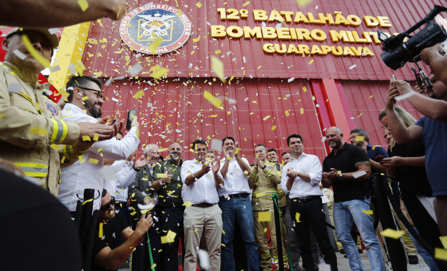 Investimento de R$ 12 milhões: Guarapuava ganha nova sede do Corpo de Bombeiros