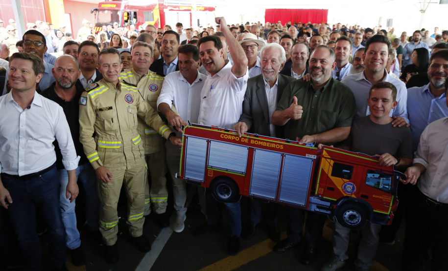 Investimento de R$ 12 milhões: Guarapuava ganha nova sede do Corpo de Bombeiros
