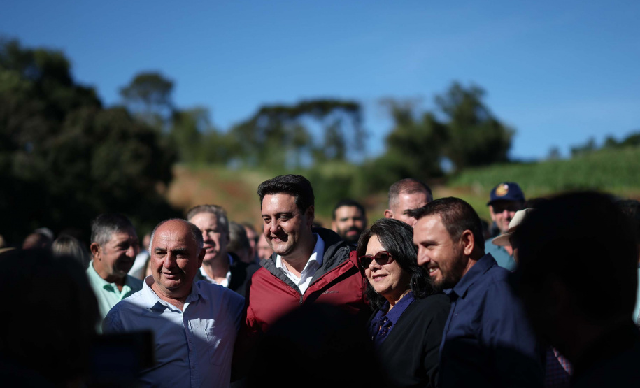 Fim do isolamento: governador entrega pavimentação da PR-239 entre Pitanga e Mato Rico