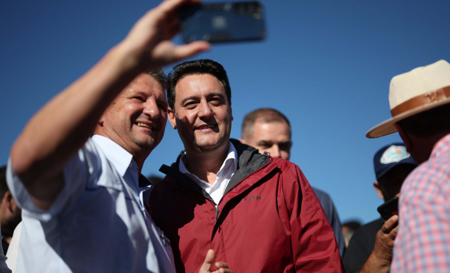 Fim do isolamento: governador entrega pavimentação da PR-239 entre Pitanga e Mato Rico