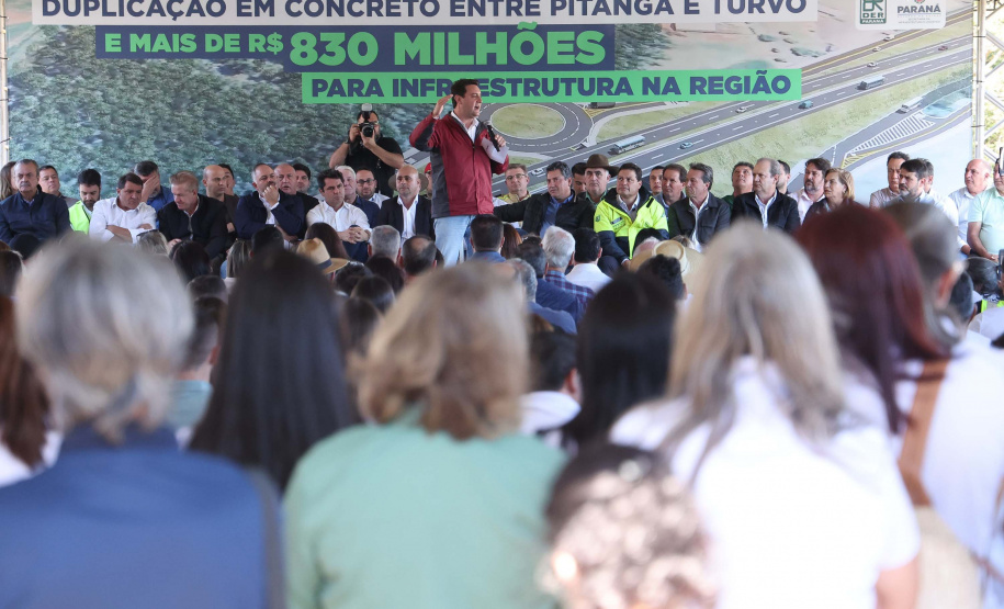 Estado encaminha mais 75 quilômetros de obras rodoviárias na Região Central