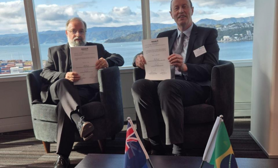 Paraná e Nova Zelândia firmam parceria entre universidades para pesquisa e intercâmbio
