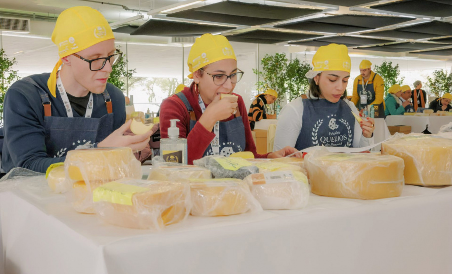 Prêmio Queijos do Paraná contou com aluno da UEPG que estuda análise sensorial no júri