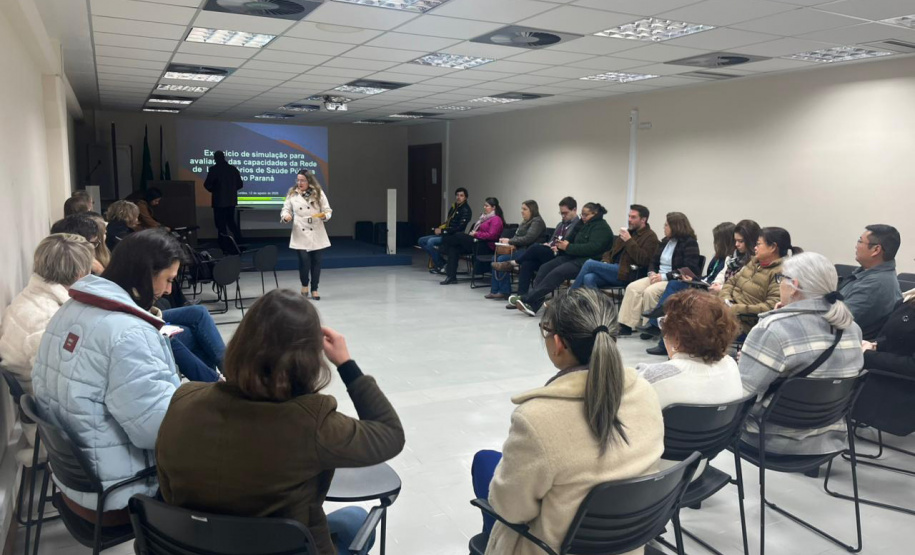 Paraná realiza simulado da Opas para fortalecer rede de laboratórios de saúde pública