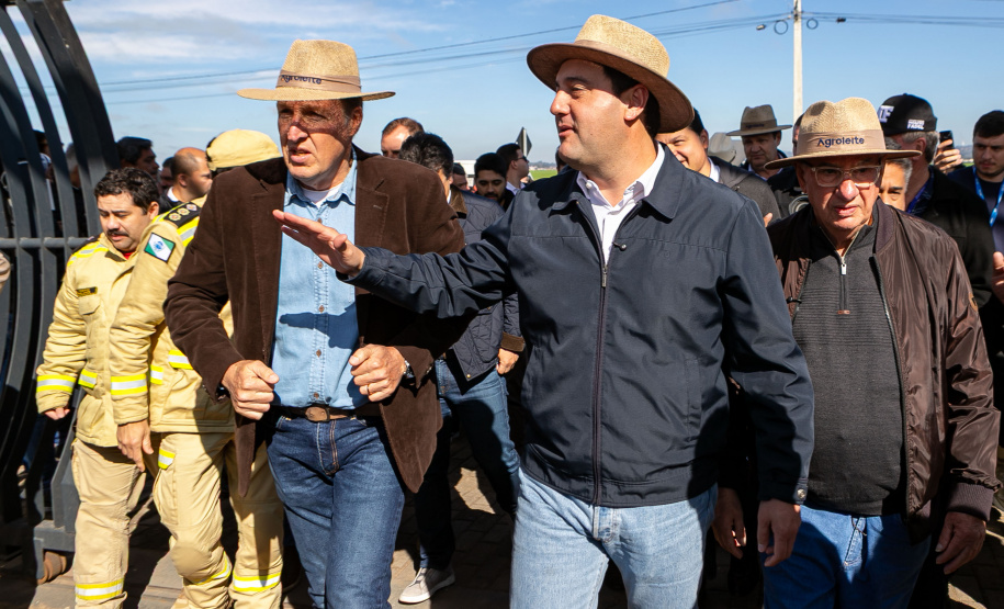 Governador anuncia laboratório de biotecnologia do leite e solução europeia para o agro