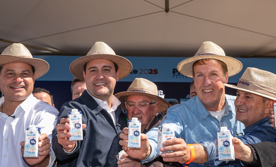 Governador anuncia laboratório de biotecnologia do leite e solução europeia para o agro