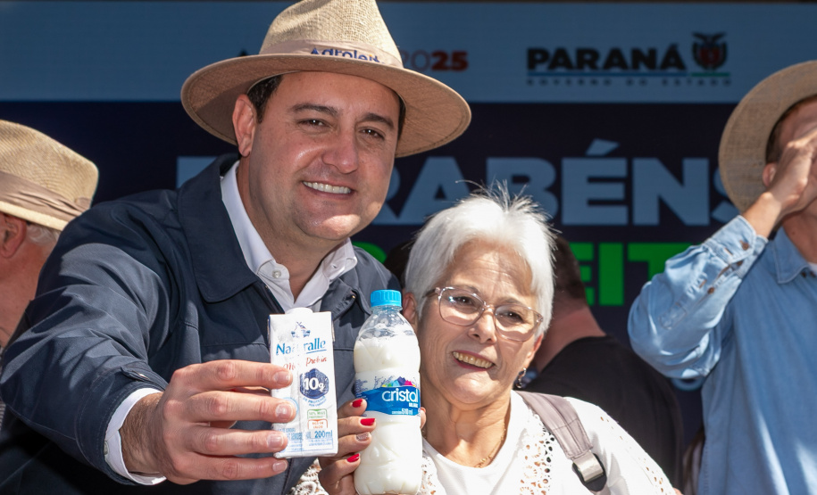 Governador anuncia laboratório de biotecnologia do leite e solução europeia para o agro
