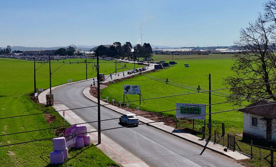 Ratinho Junior anuncia conclusão da pavimentação de Castro ao distrito do Socavão