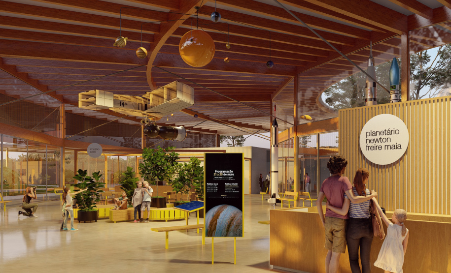 Fundepar publica edital de licitação do novo Planetário no Parque da Ciência em Pinhais