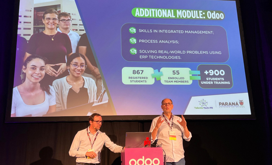 Estado apresenta resultados do Talento Tech em evento de tecnologia na Europa