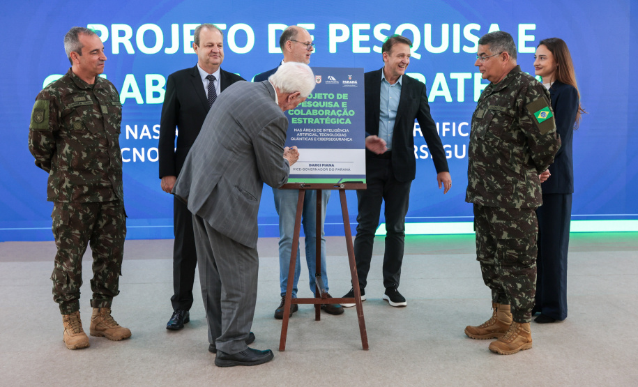 Paraná firma parceria com Exército para desenvolvimento de pesquisas em IA e cibersegurança