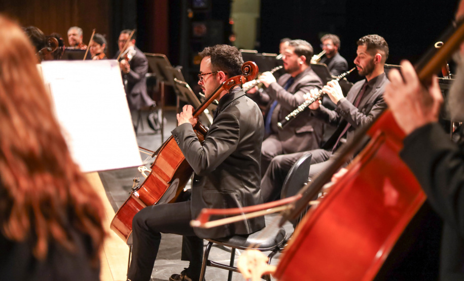 Orquestra Sinfônica do Paraná abre o Festival de Música de Maringá e encanta o público