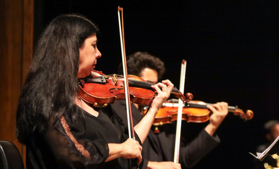 Orquestra Sinfônica do Paraná abre o Festival de Música de Maringá e encanta o público