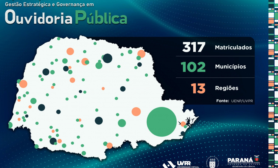 Ouvidores públicos iniciam formação inédita no Paraná promovida pelo Governo do Estado