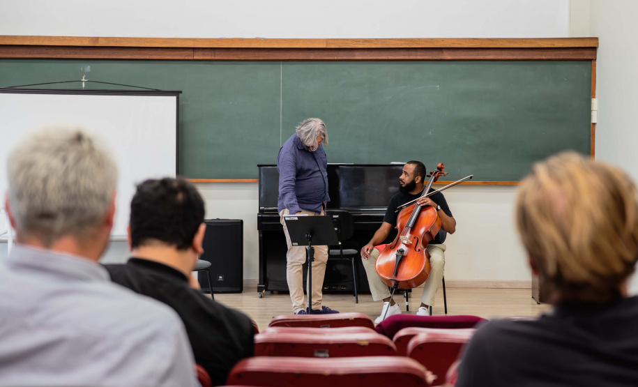 Solistas da Orquestra da Ópera de Paris ministram masterclasses na Embap